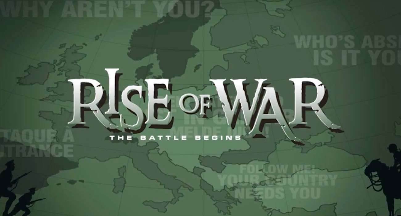 RiseOfWar - świetna darmowa gra wojenna  gry-i-aplikacje Za darmo, Wideo, Rise Of War, iPhone, gry, Gra, AppStore, App Store   Rise 1300x700