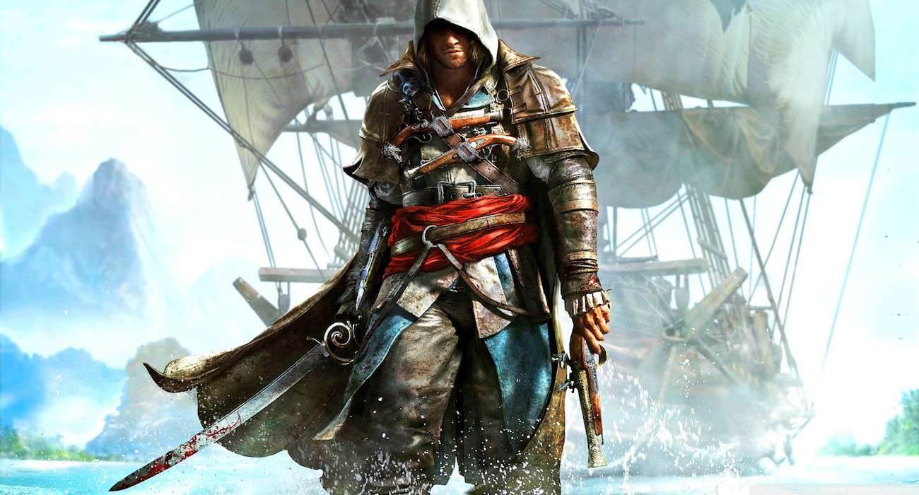 Piratem być - Recenzja Assassin's Creed IV: Black Flag [PS4]  gry-i-aplikacje review, Recenzja, Playstation, pirat, Konsola, Gra PS4, Asasyn, AC4  A gdyby tak na chwile zostać piratem? Zapuścić się w morze, szukać skarbów, plądrować kupieckie statki i walczyć z flotą króla. Teraz możemy to zrobić. U4341P115T41D243968F757DT20130731151747 1300x700