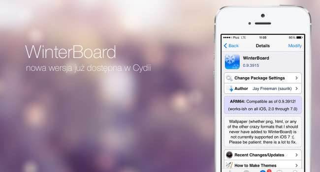 Nowa wersja Winterboard już w Cydii cydia-i-jailbreak WinterBoard, Update, jailbreak, iPhone, iPad, Cydia, Apple, Aktualizacja  Do Cydii trafiła właśnie aktualizacja jednej z podstawowych aplikacji gdy chcemy upiększyć naszego iPhone. Winterboard - bo o nim mowa - doczekał się kilku ważnych zmian. WinterBoard 650x350