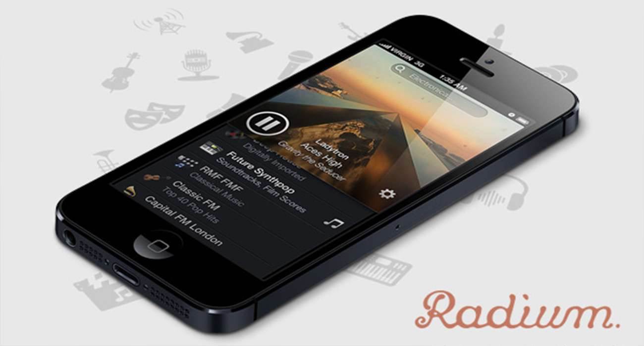 Najlepsza aplikacja do słuchania radia na iOS to... gry-i-aplikacje radium radio na iPhone, radium ios, najlepsze radio na ios, aplikacja radia na ios   radium 1300x700