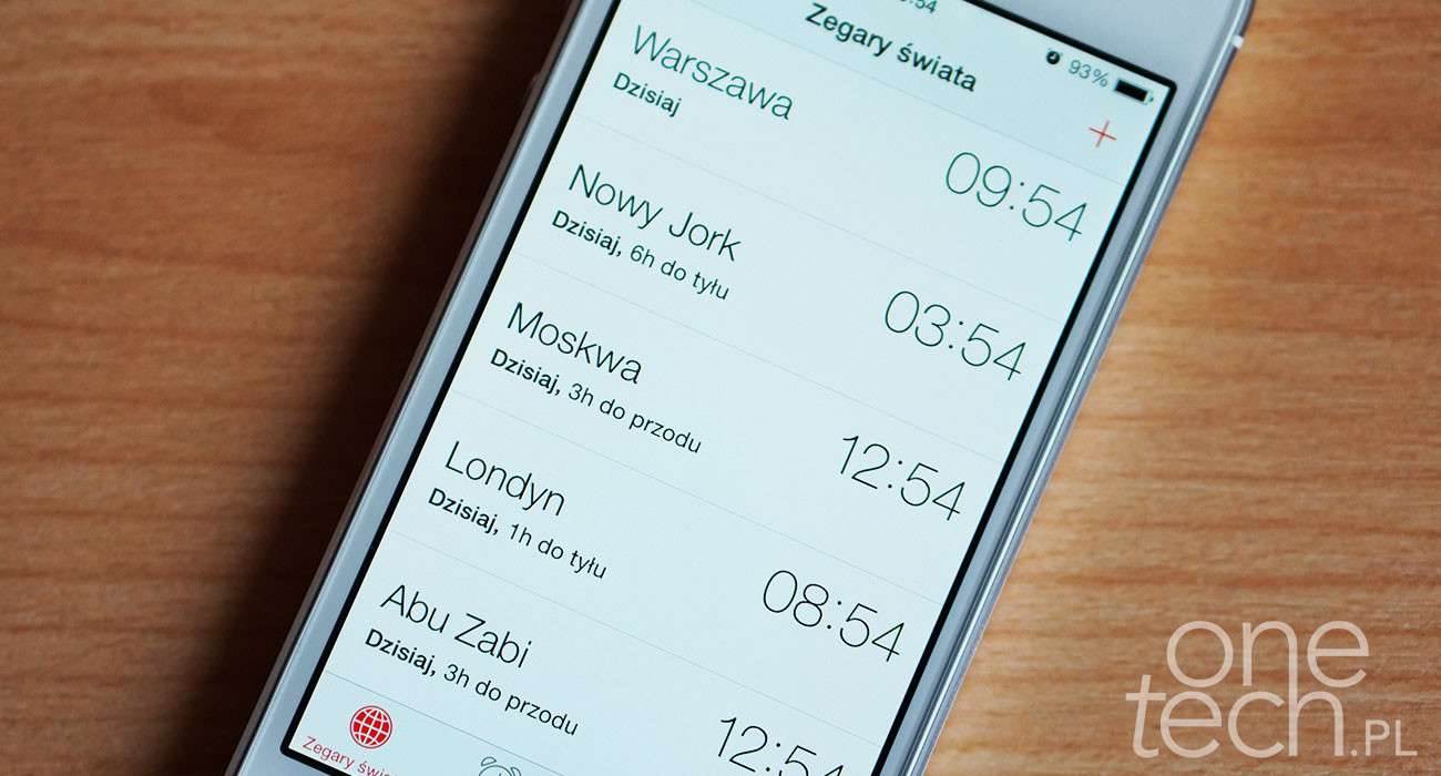 Jak zmienić styl zegara światowego na inny poradniki zegar, jak zmienić styl zegara w iPhone, iPod, iPhone, iPad, iOS 7, Apple, aplikacja zegar  Aplikacja zegar w iOS 7 jest bardzo prosta. Mamy tam alarm, minutnik, budzik i zegar światowy. Ten ostatni pozwala nam poznać aktualną godzinę w dowolnym mieście na świecie. Zegar2 1300x700