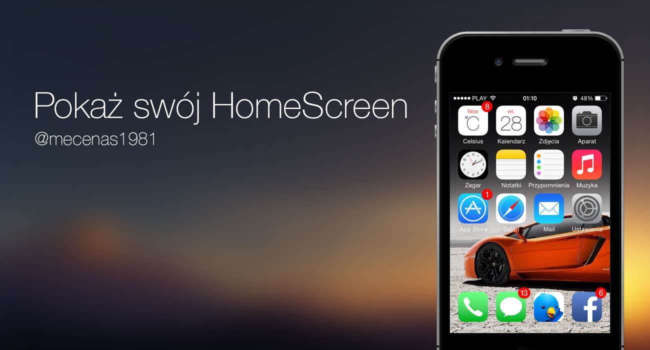Pokaż swój HomeScreen - @mecenas1981 ciekawostki pokaż swój pulpit z ios, pokaż swój pulpit iphone, pokaż swój homescreen, iphone pulpity, iphone pokaż swój homescreen, homescreen  Zapraszam was do kolejnej odsłony naszego cyklu pokaż swój HomeScreen. Dzisiaj chciałbym zaprezentować wam pulpit użytkownika @mecenas1981. miniaturanowa1 1300x700