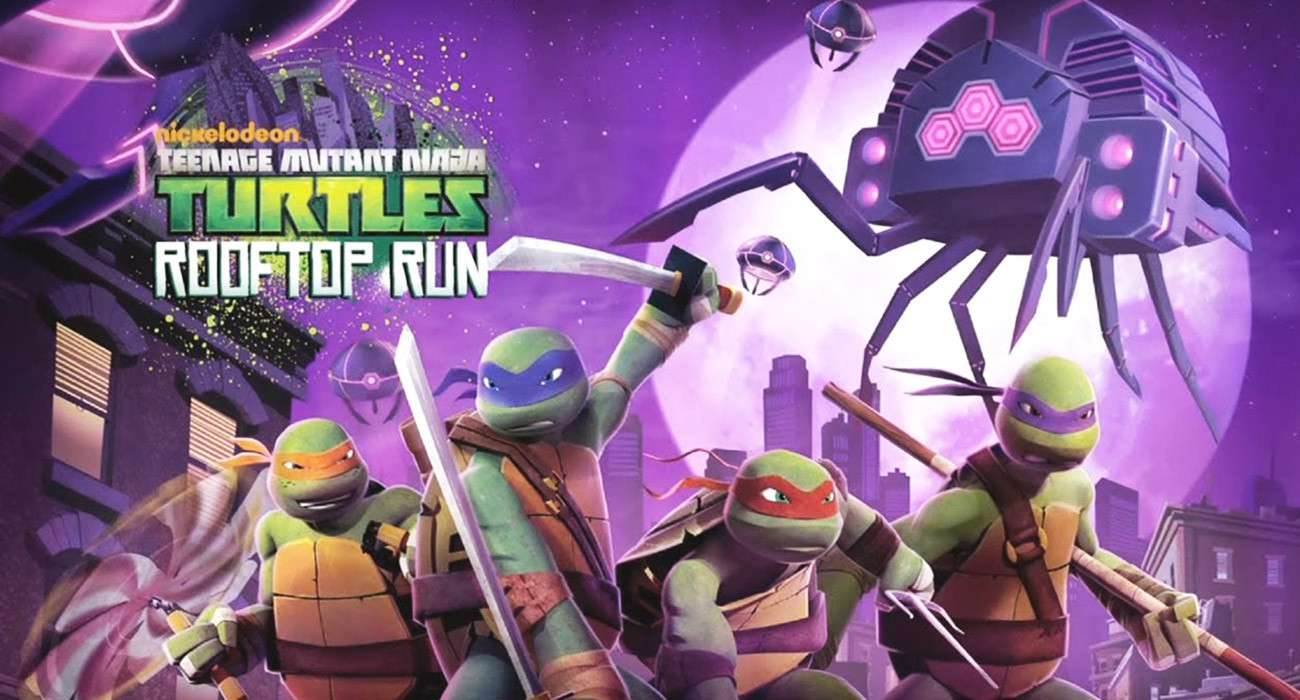 Teenage Mutant Ninja Turtles: Rooftop Run - apka tygodnia gry-i-aplikacje Za darmo, Wideo, Teenage Mutant Ninja Turtles: Rooftop Run, Teenage Mutant Ninja, Przecena, Promocja, iPhone, iPad, iOS 8, iOS, Apple, App Store  Weekend coraz bliżej, więc Apple wybiera i udostępnia nam zupełnie za darmo kolejną apkę. Tym razem jest to gra Teenage Mutant Ninja Turtles: Rooftop Run. ZolwieNinja 1300x700