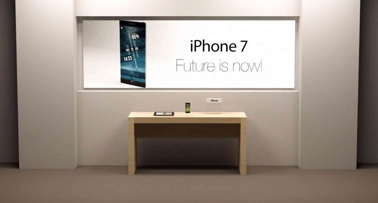 iPhone 7 - pierwszy koncept ciekawostki Wizja, Wideo, koncept, iPhone 7, iOS9, iOS 9, iOS 8, iOS, Apple  Do oficjalnej premiery iPhone 6 pozostały jeszcze około 2 miesiące, a w sieci pojawiają się już pierwsze wizje jego następcy, czyli iPhone 7. iP7 1300x700
