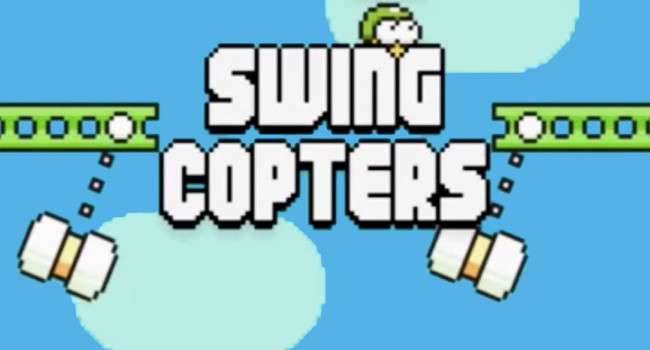 Swing Copters - nowa gra twórcy Flappy Bird już w App Store gry-i-aplikacje Wideo, Swing Copters gra twórcy Flappy Bird, Swing Copters, iPhone, iOS, Flappy bird, App Store  Zgodnie z naszymi wcześniejszymi informacjami, Swing Copters, czyli nowa gra której autorem jest twórca Flappy Bird pojawiła się właśnie w App Store. Sw 650x350