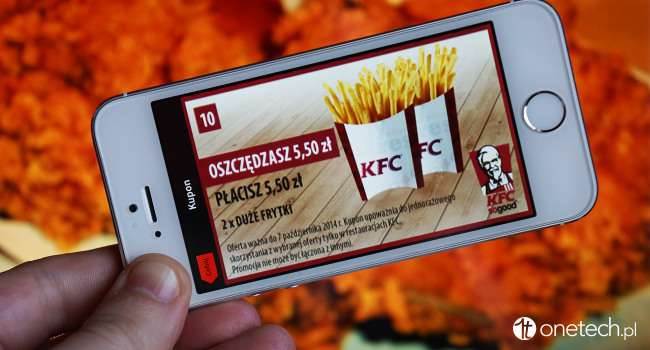 Kupony z KFC w Twoim iPhone polecane, gry-i-aplikacje Za darmo, kupony zniżkowe, Kupony z KFC, kupony, KFC, iPhone, AppStore, App Store, Aplikacja  Kupony z KFC to nowa apka, która dokładnie cztery dni temu pojawiła się w App Store. Aplikacja zawiera kupony zniżkowe do restauracji KFC, pogrupowane w przejrzysty sposób. KFC.onetech.pl  650x350