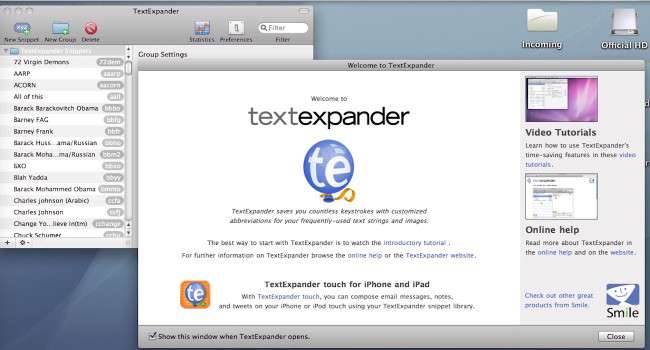 TextExpander 50% taniej gry-i-aplikacje textexpnader przecena, TextExpander w promocyjnej cenie, textexpander promocja, textexpander  Świetna wiadomość dla wszystkich, którzy czekali na promocję na program ze stajni SmileSoftware. Dzięki portalowi Cult of Mac możecie teraz nabyć ten rewelacyjny program za jedyne 17$. Screen Shot 2014 09 02 at 23.12.12 650x350