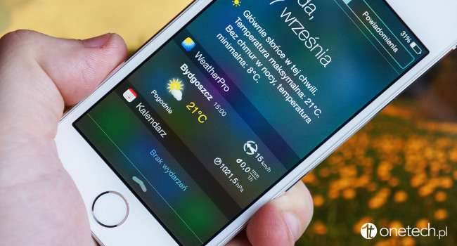 Pierwsze aplikacje obsługujące widgety w iOS 8 już dostępne ciekawostki widgety w ios 8, jak włączyć widgety w iOS 8, iphone i widgety, iPhone, ios 8 widgety, iOS 8, Apple, App Store  W App Store pojawiają się już pierwsze aplikacje obsługujące widgety w iOS 8. Jedną z takich aplikacji jest WeatherPro. Poniżej znajdziecie kilka screenów z tejże apki. WeatherPro1 650x350