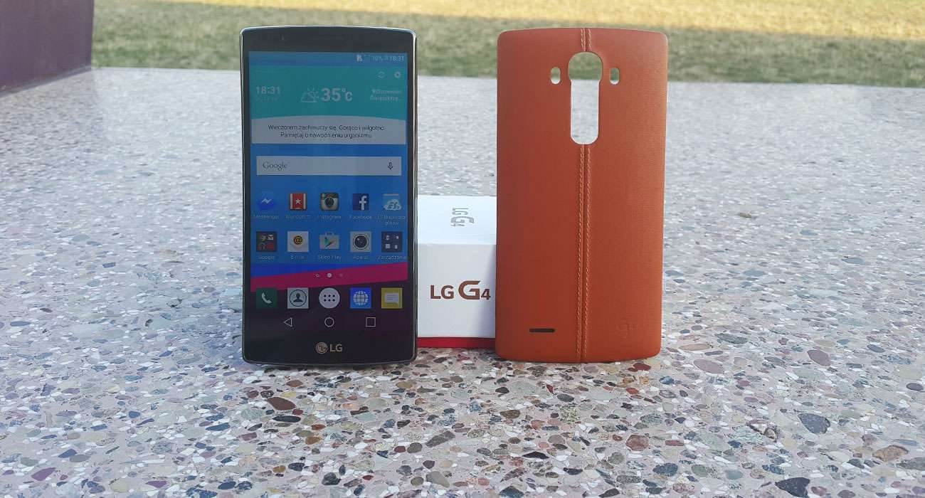 LG G4 - recenzja urządzenia recenzje, polecane zalety LG G4, Wideo, wady LG G4, specyfikacja LG G4, smartfon LG G4, recenzja LG G4, polska recenzja LG G4, LG G4, LG, jakie zdjęcia robi LG G4, G4, czy warto kupić LG G4, cena LG G4  Obecnie da się zauważyć, że większość producentów urządzeń mobilnych odchodzi od dawnych standardów przy projektowaniu sprzętu z najwyższej półki. Teraz najważniejszy jest cienki profil smartfona, który niestety wprowadza sporo kompromisów do konstrukcji. LGG4