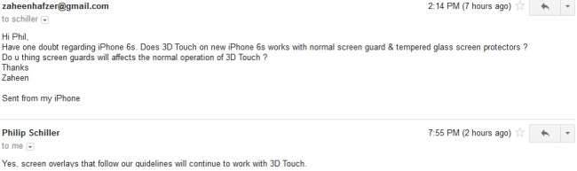 Czy folie ochronne będą się "gryźć" z 3D Touch? polecane, ciekawostki jaka folia do iPhone 6s, iPhone 6s, folie na 3d tocuh, czy można zakładać folię na iPhone 6s, Apple, 3d touch  3D Touch wprowadzone wraz z wydaniem iPhone'a 6S i 6S Plus na pewnym poziomie nie jest widoczne dla ludzkiego oka, wszystkie czujniki znajdują się w konstrukcji wyświetlacza i pozwalają na odpowiednie rozpoznanie siły nacisku. Podejrzewam, że większość użytkowników jest ciekawa, czy folie ochronne/szkło hartowane będzie w stanie całkowicie wyłączyć z gry 3D Touch. 3dt sp 650x193