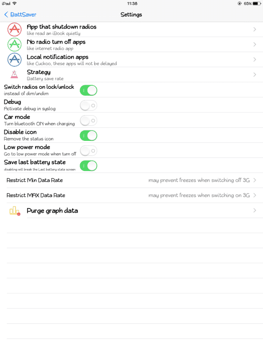 BattSaver kompatybilny z iOS 9 cydia-i-jailbreak jailbreak, Cydia, BattSaver kompatybilny z iOS 9, BattSaver, Apple  Jednym z najważniejszych dla mnie aspektów podczas zakupu smartfona lub tabletu jest jego żywotność baterii. Nie zrozumcie mnie źle, zdaje sobie sprawę, że iOS odpowiednio zarządza zasilaniem, a kolejne aktualizacje teoretycznie poprawiają czas pracy. Jednakże na starszych urządzeniach mobilnych nie jest tak dobrze, w końcu używamy starszego sprzętu z nowszym oprogramowaniem. IMG 0969 525x700