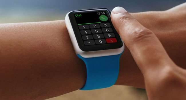 Jak wybrać dowolny numer telefonu w Apple Watch? poradniki, polecane, ciekawostki zegarek Apple, Phone Dialer for Apple Watch, klawiatura numeryczna w apple watch, klawiatura numeryczna telefonu w apple watch, jak wybrać numer telefonu w apple watch, Apple Watch, Apple  Jedną z największych zalet zegarka Apple jest możliwość prowadzenia rozmowy telefonicznej bezpośrednio z urządzenia, które znajduje się na naszym nadgarstku. klawiatura 650x350