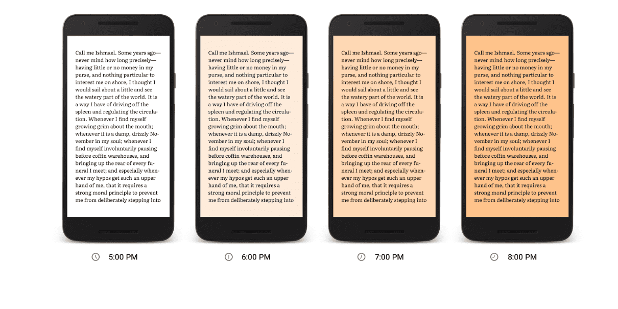 Książki Google Play z trybem dostosowania jasności ekranu podczas czytania ciekawostki tryb nocny w Google Play, książki Google Play, Google Play  Kilak dni temu Google ogłosiło wydanie aktualizacji dla aplikacji Książki Google Play na Androida i iOS, która niesie ze sobą funkcję o nazwie ?Night Light". Aktualizację możecie pobrać ze sklepu Google Play Store i jest oznaczona numerem 3.7.45. screen shot 2015 12 15 at 5 52 35 pm