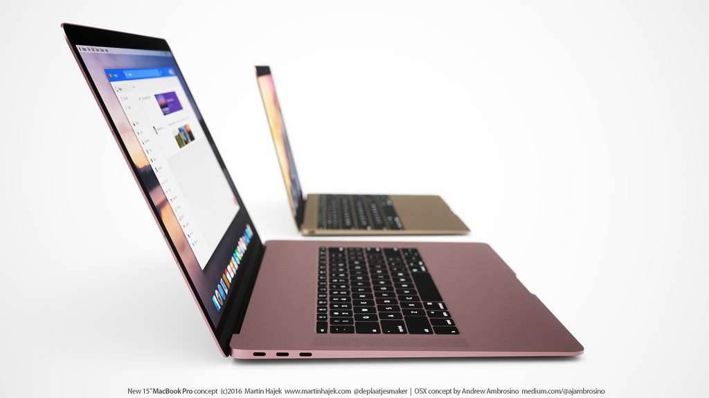Nowy MacBook Pro w wizji Martina Hajka ciekawostki nowy macbook pro, macbook pro 2016, MacBook Pro  Podczas spotkania prasowego Apple nie usłyszeliśmy nic o nowych MacBookach, to dziwna sprawa, ponieważ minął rok od ostatniej aktualizacji ich sprzętu. macbook pro concept 2