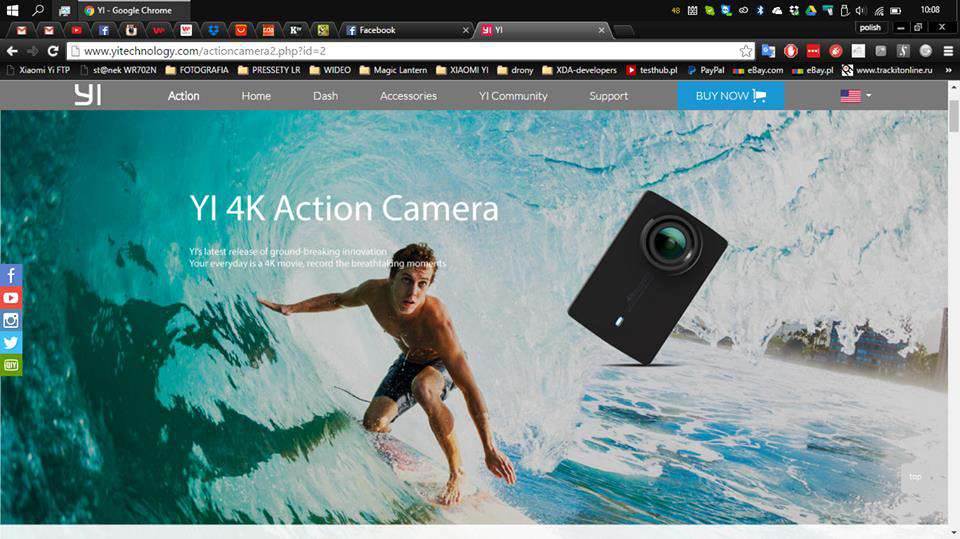 Xiaomi Yi 2 zadebiutuje na rynku 10 maja razem z Mi Max i Mi Band 2? ciekawostki Xiaomi Yi 2, Xiaomi, Premiera, Mi Max, Mi Band 2, kiedy  Zaledwie rok temu Xiaomi zaprezentowało i rozpoczęło sprzedaż kamerki sportowej Xiaomi Yi (XiaoYi), która ma wielką rzeszę zwolenników. yi action camera 2 01