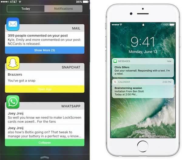 Funkcje iOS 10 inspirowane rozszerzeniami z Cydii polecane, ciekawostki jailbreak, iPhone, iOS 10, funkcje iOS z cydii, Cydia, Apple  Niedługo minie tydzień od udostępnienia pierwszej wersji rozwojowej iOS 10, a ja podczas użytkowania zauważyłem, że Apple znowu inspirowało się rozszerzeniami systemowymi dostępnymi w Cydii po wykonaniu Jailbreak. watchos like notifications 1