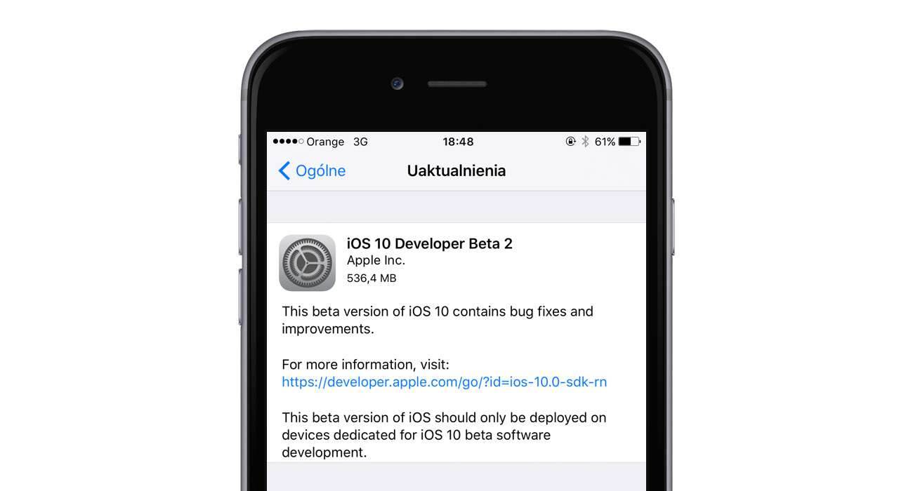 iOS 10 beta 2 - lista zmian polecane, ciekawostki zmiany, Update, OTA, nowości w iOS 10 beta 2, Nowości, lista zmian, jak działa iOS 10 beta 2, iPhone, iOS 10 beta 2, co nowego w iOS 10 beta 2, co nowego, Apple, Aktualizacja  Nieco ponad trzy tygodnie po udostępnieniu iOS 10 beta 1, wreszcie Apple udostępniło deweloperom drugą betę najnowszego iOS. Poniżej znajdziecie listę nowości oraz tego zostało zmienione w nowej becie iOS 10. ios19b2