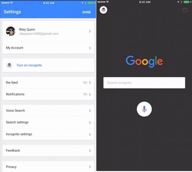 Aplikacja Google dla iOS z nowymi funkcjami ciekawostki nowości w google, iPhone, iPad, google na iOS, Google  Wczoraj Google ogłosiło wiele zmian, które zostaną wprowadzone do ich aplikacji mobilnej o tej samej nazwie. Jednymi z najważniejszych (wg mnie) są tryb incognito i odtwarzanie wideo z YouTube'a z poziomu aplikacji mobilnej. Google iOS 800x716