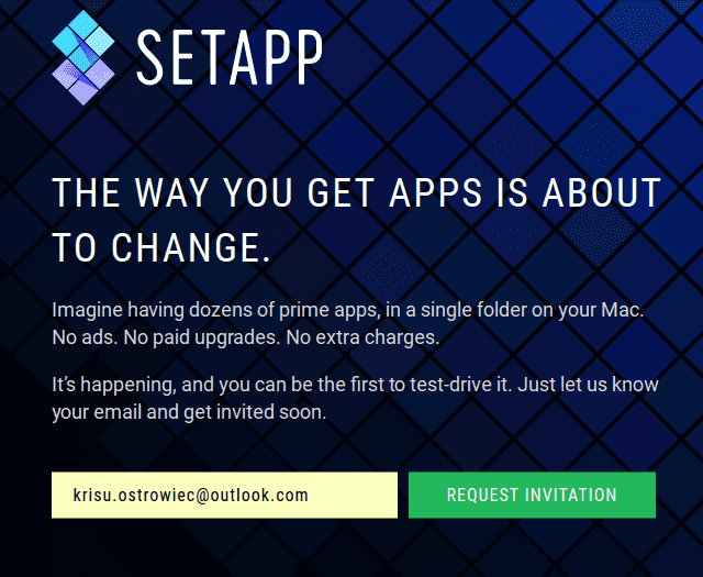 Setapp - alternatywa dla App Store z miesięczną subskrypcją ciekawostki Setapp alternatywa dla app store, Setapp, jak działa Setapp, Apple  Od niedawna zajmuje się testami programu CleanMyPC od MacPaw, ale autorzy pracują nad alternatywą dla App Store - Setapp. Ma ona zmienić metody otrzymywania płatnych aplikacji, na początku ma być ponad 40 aplikacji i zainteresowani będą musieli opłacać miesięczną subskrypcję. W miarę upływu czasu w Setapp pojawi się więcej aplikacji. Screenshot 2016 11 19 at 09.41.34