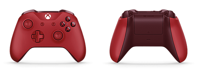 Microsoft wprowadza do sprzedaży dwa (nowe) warianty kolorystyczne kontrolera dla Xbox One ciekawostki xbox one, nowe pady dla xboxa, czerwony pad dla xbox one  Microsoft właśnie wprowadził do sprzedaży nowe warianty kolorystyczne kontrolerów dla Xbox One, jeden z nich jest w całości czerwony, a drugi zielony, choć miejsce pod drążkami analogowymi jest pomarańczowe. gsmarena 001