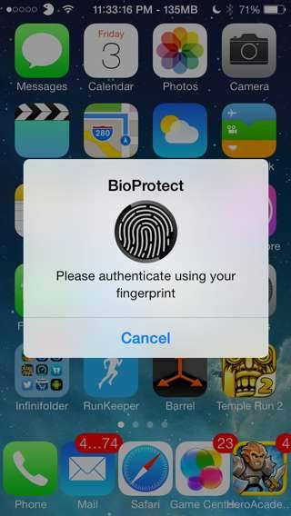 Dodatek BioProtect kompatybilny z iOS 10 cydia-i-jailbreak jailbreak, iOS 10, Cydia, BioProtect  Odkąd pojawił się Jailbreak dla iOS 10 większość programistów zajmujących się wtyczkami i aplikacjami dostępnymi w Cydii zaczęło je aktualizować do wersji wspierających prawie najnowszą wersję oprogramowania układowego dla urządzeń mobilnych Apple. BioProtect1