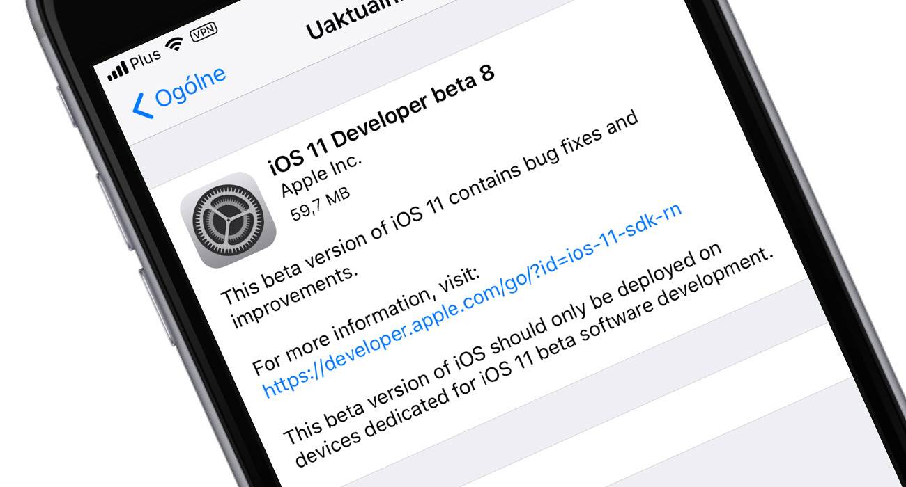 iOS 11 beta 8 - lista zmian polecane, ciekawostki zmiany, Update, OTA, lista zmian w iOS 11 beta 8, iOS 11 beta 8, co nowego w iOS 11 beta 8, co nowego, Apple, Aktualizacja  Dokładnie tydzień po udostępnieniu iOS 11 beta 7, właśnie Apple udostępniło deweloperom ósmą już betę najnowszego iOS. iOS11beta8