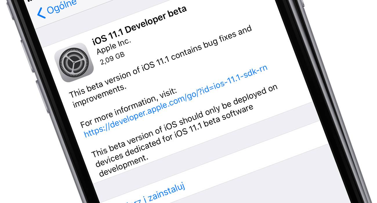 iOS 11.1 beta 1 dostępna polecane, ciekawostki zmiany, Update, lista zmian w iOS 11.1 beta 1, lista zmian, iPhone, iOS 11.1 beta 1 co nowego, iOS 11.1 beta 1, co nowego, Apple, Aktualizacja  Dobra wiadomość dla wszystkich beta testerów. Właśnie Apple udostępniło pierwszą betę iOS 11.1. Co zostało zmienione? iOS11.1beta1
