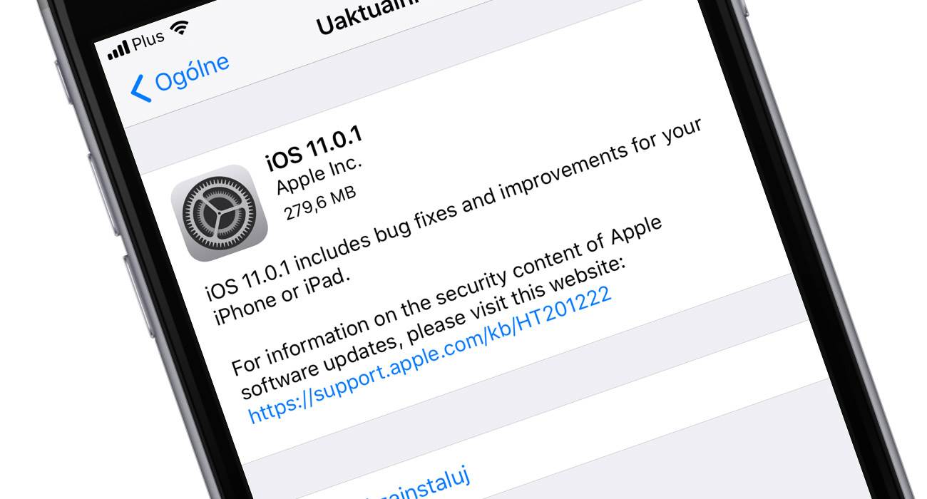 Apple udostępniło finalną wersję iOS 11.0.1 - lista zmian polecane, ciekawostki Update, OTA, lista zmian w iOS 11.0.1, lista zmian, iPhone, iOS 11.0.1, co nowego w iOS 11.0.1, co nowego, Apple, Aktualizacja  Dobra wiadomość dla wszystkich użytkowników iUrządzeń. Zaledwie tydzień po udostępnieniu iOS 11, właśnie Apple udostępniło finalną wersję iOS 11.0.1. Co zostało zmienione? iOS1101