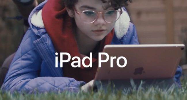 Apple udostępniło kolejną reklamę iPada Pro ciekawostki Youtube, Wideo, nowa reklama iPad pro, iPad Pro  Wczoraj na kanale YouTube firmy Apple pojawiła się nowa reklama iPada Pro. Możecie zobaczyć ją poniżej. iPadPro 650x350
