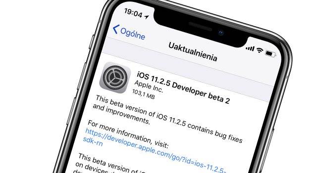 Drugie bety iOS 11.2.5, watchOS 4.2.2 oraz HomePod 11.2.5 dostępne do pobrania polecane, ciekawostki zmiany, Update, OTA, lista zmian, iOS 11.2.5 beta 2, co nowego w iOS 11.2.5 beta 2, co nowego, Apple, Aktualizacja  Niespełna tydzień po udostępnieniu iOS 11.2.5 beta 1 właśnie Apple udostępniło deweloperom drugą betę iOS 11.2.5, watchOS 4.2.2 i HomePod 11.2.5. iOS1125 650x350