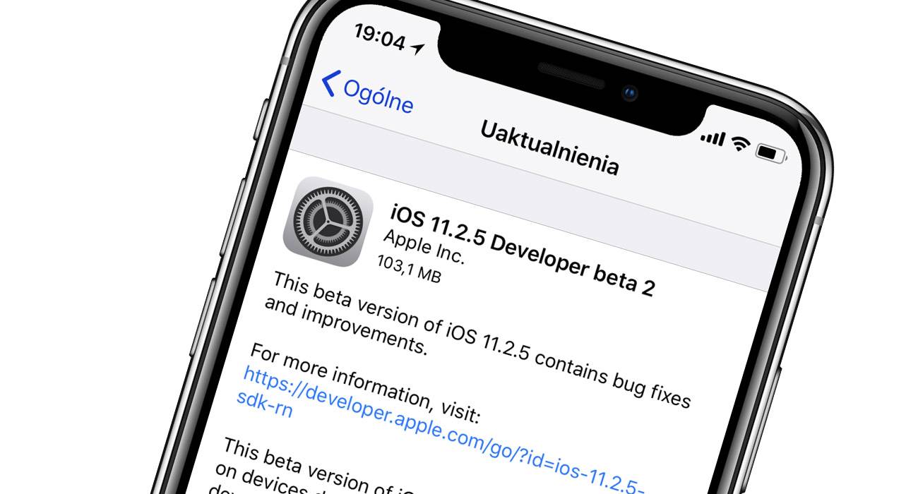 Drugie bety iOS 11.2.5, watchOS 4.2.2 oraz HomePod 11.2.5 dostępne do pobrania polecane, ciekawostki zmiany, Update, OTA, lista zmian, iOS 11.2.5 beta 2, co nowego w iOS 11.2.5 beta 2, co nowego, Apple, Aktualizacja  Niespełna tydzień po udostępnieniu iOS 11.2.5 beta 1 właśnie Apple udostępniło deweloperom drugą betę iOS 11.2.5, watchOS 4.2.2 i HomePod 11.2.5. iOS1125