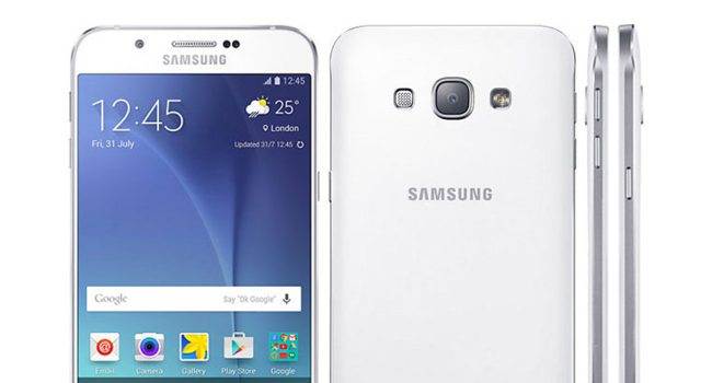 Rozpoczęto przedsprzedaż Samsunga Galaxy A8 w Polsce ciekawostki samsung Galaxy A8, Samsung, Galaxy A8, cena Galaxy A8 w polsce  Przez dłuższy czas w sieci Samsung Galaxy A8 widniał, jako A5 2018, jednak później okazało się, że Koreańczycy zmienią nazewnictwo swojego najnowszego produktu. SamsungA8 650x350