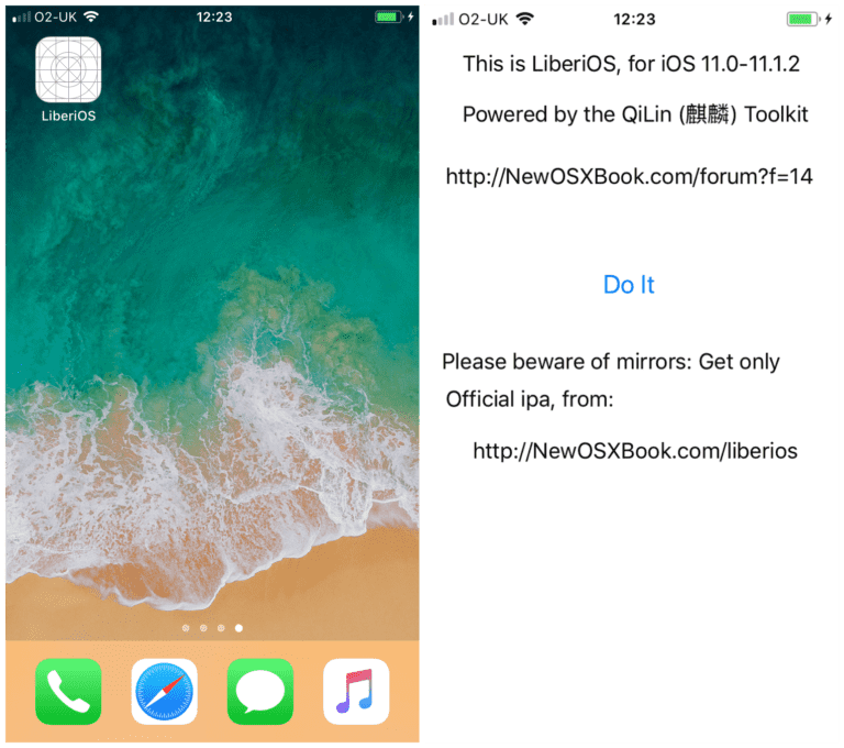LiberiOS z nową wersją narzędzia, ale nadal bez Cydii ciekawostki   Większość z was pewnie wie, że Jailbreak dla iOS 11 (11 - 11.1.2) jest już dostępny. Powstało wiele aplikacji mobilnych, ale chyba najbardziej dopracowaną jest LiberiOS wydany w grudniu zeszłego roku. liberiOS beta screenshots 768x680