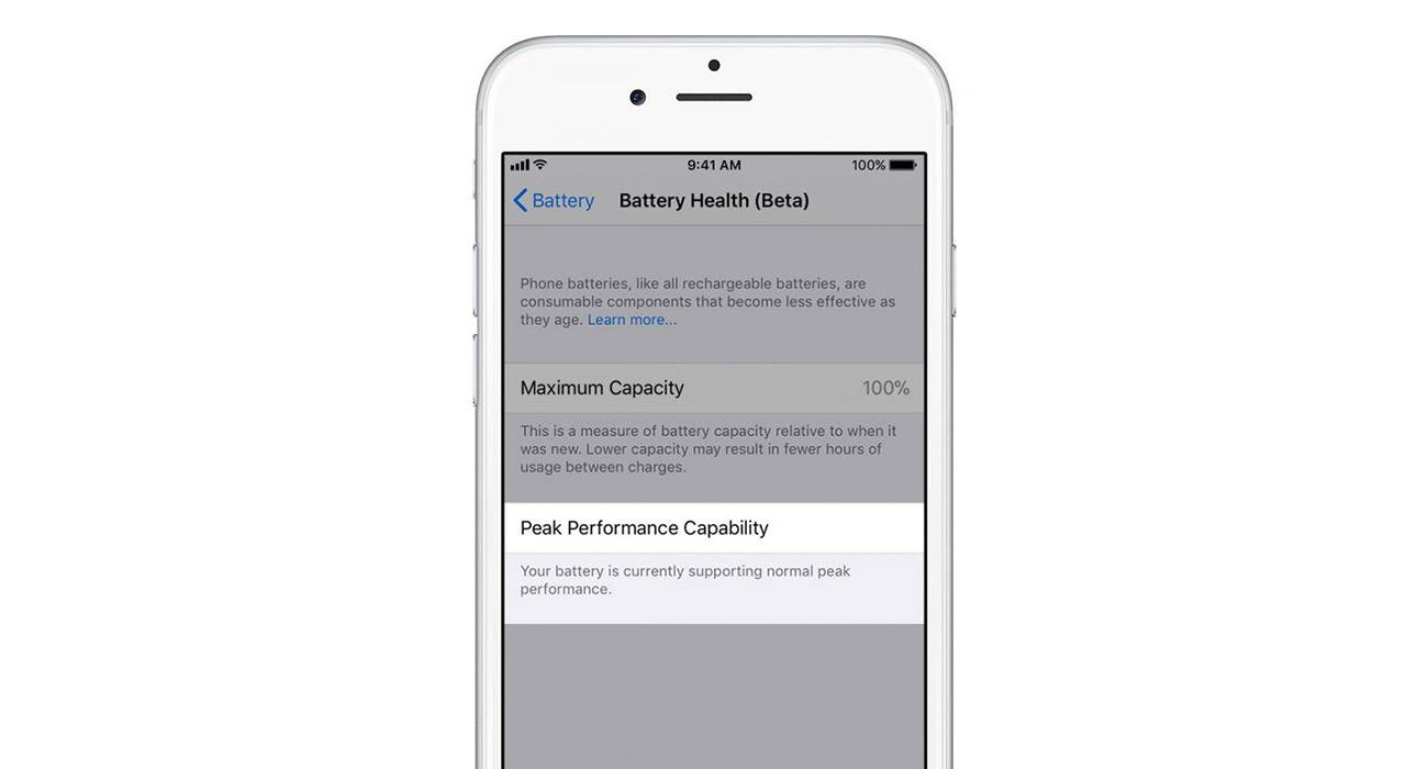 Zobacz jak w iOS 11.3 sprawdzić stan baterii iUrządzenia i wyłączyć obniżenie wydajności procesora polecane, ciekawostki kondycja baterii w iOS 11.3., kondycja baterii, jak wyłączyć obniżenie procesowa w iOS 11.3, jak sprawdzić stan baterii w iOS 11.3, iPhone, iOS 11.3, Apple  Apple dotrzymało słowa i w finalnej wersji iOS 11.3. dodało dwie bardzo ważne opcje. Pierwsza z nich pozwala sprawdzić w jakiej kondycji jest aktualnie nasza bateria, a druga to możliwość wyłączenia obniżenia wydajności procesora. iOS11 bateria