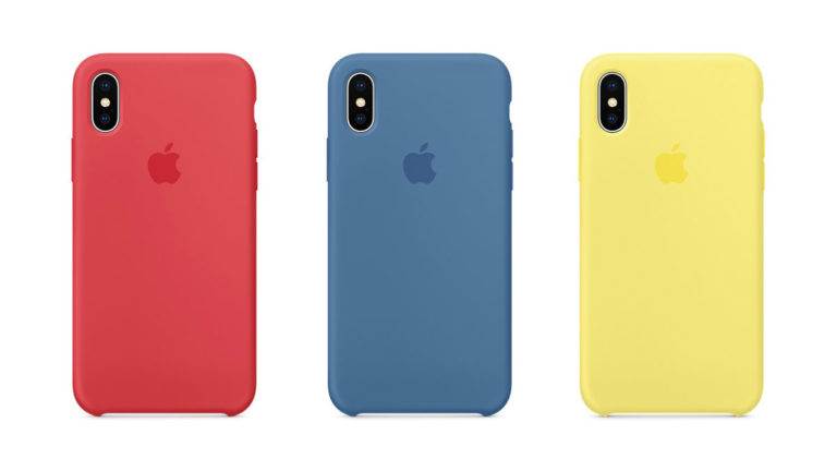 Apple wprowadziło nowe warianty kolorystyczne etui dla iPhone'a i iPada ciekawostki nowe kolory etui dla iphone, nowe kolory etui dla ipad, Apple  Premiera iPada i dedykowanego mu oprogramowania to nie jedyne nowości wprowadzone przez Apple w ramach ich pierwszej konferencji w tym roku. iPhone X cases spring 768x432