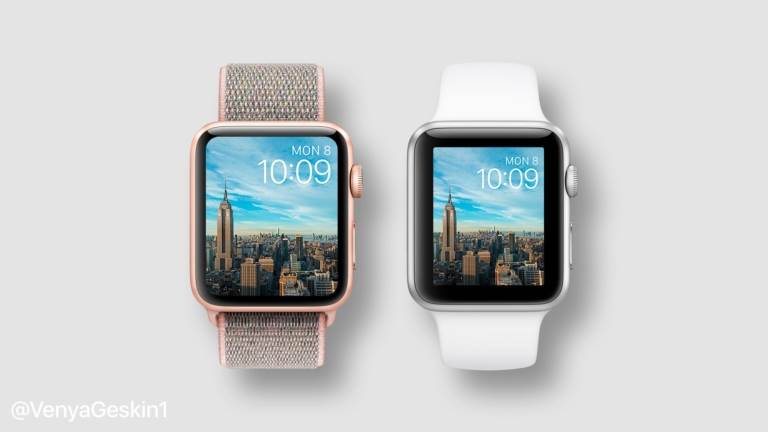 Apple Watch Series 4 - pierwsza wizja ciekawostki Apple Watch series 4  W tym roku wraz z nowymi iPhone?ami i iPadami ma zostać zaprezentowany także Apple Watch Series 4 z większym ekranem. Dziś w sieci pojawiły się pierwsze grafiki pokazujące jak może wyglądać kolejna generacja Apple Watch. AW1