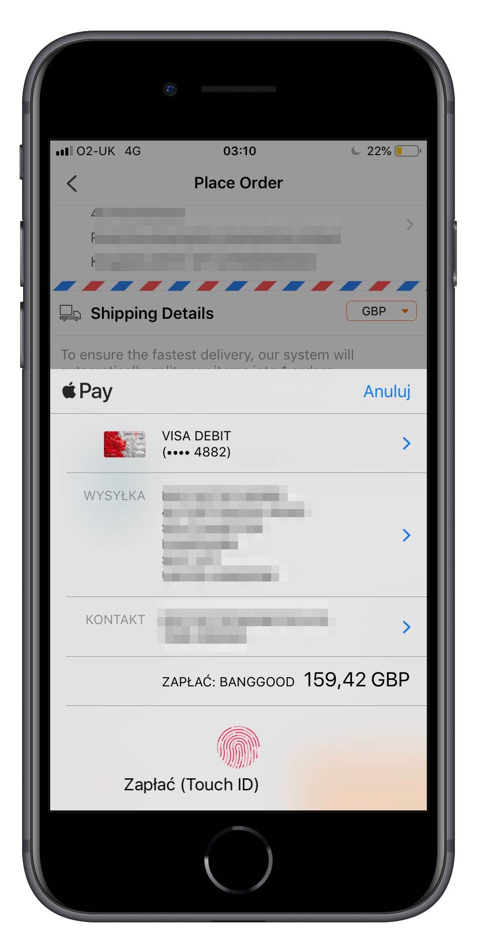 Aplikacja mobilna Banggod pozwala płacić za zakupy za pomocą Apple Pay ciekawostki   Długo zastanawiałem się nad zakupem Xiaomi Mi A2 Lite, żebym mógł sprawdzać nowości dostępne w Androidzie. IMG 2899