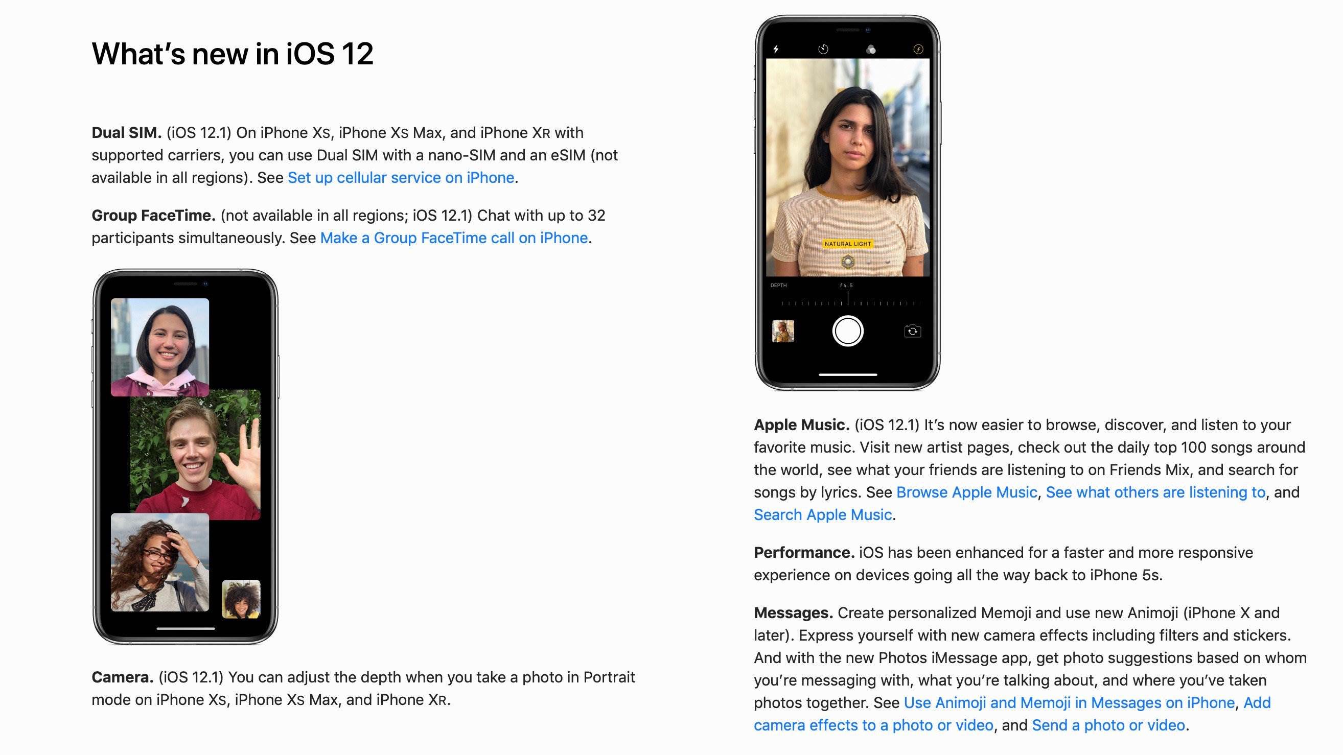 iOS 12.1 - trzy nowe funkcje oficjalnie potwierdzone przez Apple polecane, ciekawostki premiera iOS 12.1, nowości w iOS 12.1, kiedy iOS 12.1, iOS 12.1, iOS, co nowego w iOS 12.1, Apple  Premiera iOS 12.1 zbliża się wielkimi krokami. Najprawdopodobniej kolejna wersja iOS zostanie udostępniona już na początku przyszłego tygodnia. Co nowego zobaczymy w iOS 12.1? iOS12.1 poradnik