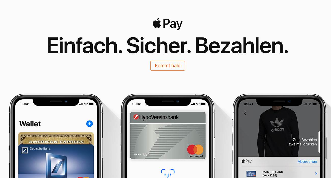 Apple Pay oficjalnie dostępne w Niemczech ciekawostki niemcy, iPhone, iPad, Apple Pay w niemczech, Apple Pay  Zgodnie z wcześniejszymi doniesieniami, dziś rano oficjalnie, Apple uruchomiło usługę Apple Pay w Niemczech. ApplePay niemcy