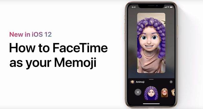 Apple pokazuje jak używać Memoji podczas rozmowy FaceTime ciekawostki Youtube, Wideo, memoji w facetime wideo, memoji w facetime, iPhone, iPad, iOS, Instrukcja, co to jest memoji, Apple  Kilkanaście minut temu na kanale YouTube giganta z Cupertino pojawił się nowy filmik. Tym razem, Apple pokazuje jak używać Memoji podczas rozmowy FaceTime Wideo. Memoji 650x350