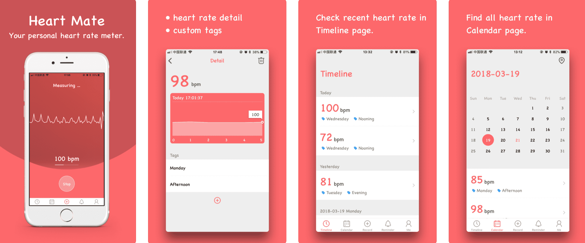Heart Mate - kolejna apka monitorująca pracę serca dostępna za darmo gry-i-aplikacje Za darmo, Przecena, Promocja, iPhone, Heart Mate, AppStore, Apple  Heart Mate to aplikacja, która właśnie została przeceniona i dostępna jest aktualnie w App Store zupełnie za darmo. heart 1