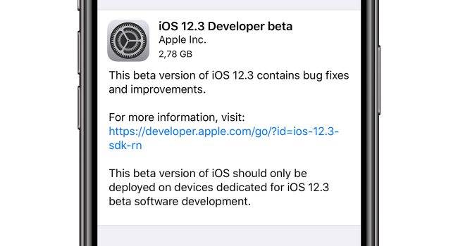 iOS 12.3 beta 1 dostępna polecane, ciekawostki zmiany, Update, OTA, lista zmian, jak pobrać iOS 12.3 beta 1, iOS 12.3., iOS 12.3 co nowego, iOS 12.3 beta 1, download, co nowego, Apple, Aktualizacja  No i jest dokładnie tak jak pisaliśmy kilkanaście minut temu. Właśnie Apple udostępniło deweloperom pierwszą betę najnowszego iOS 12.3. IOS123 650x350