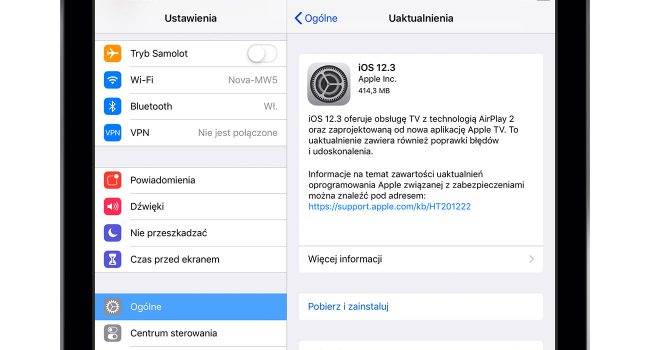 Finalna wersja iOS 12.3 dostępna dla wszystkich - oficjalna lista zmian polecane, ciekawostki Update, OTA, lista zmian, iPhone, iOS 12.3., co nowego w iOS 12.3, co nowego, Apple, Aktualizacja  No i jest dokładnie tak jak pisaliśmy kilkanaście minut temu. Właśnie Apple udostępniło wszystkim użytkownikom finalną wersję iOS 12.3. Co zostało zmienione? 123 650x350