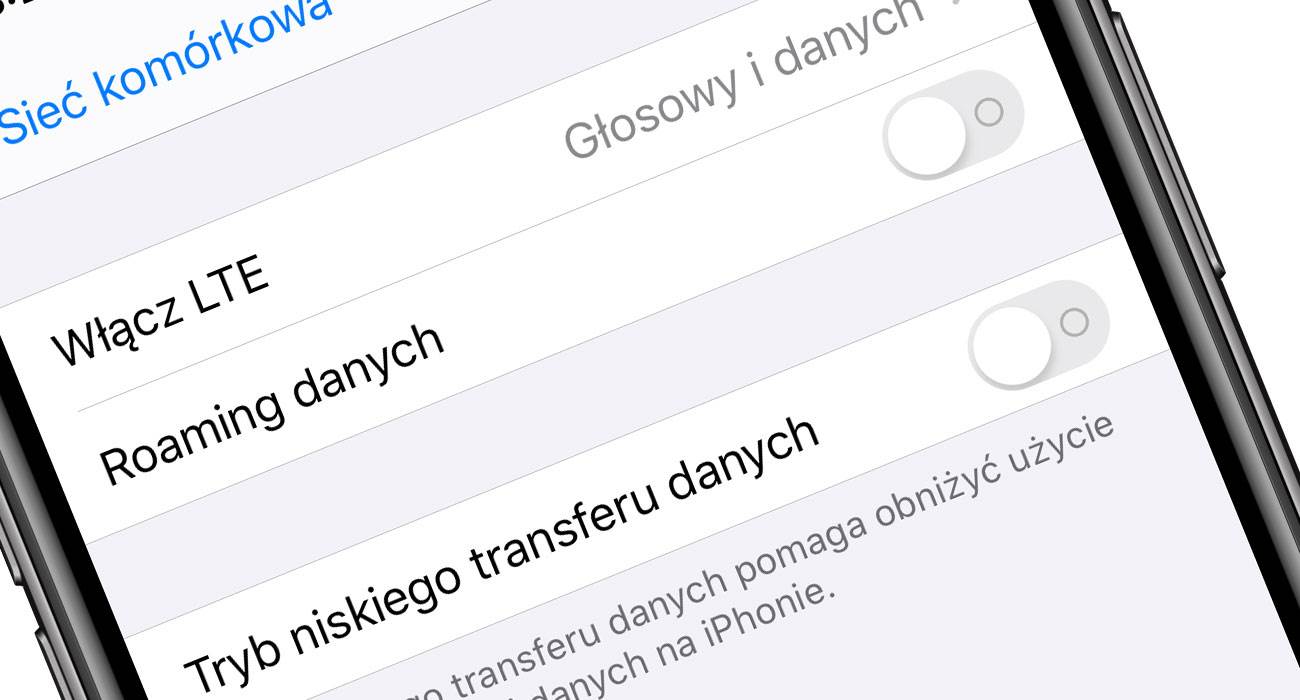 iOS 13 - tryb niskiego transferu danych polecane, ciekawostki tryb niskiego transferu danych, iOS 13, Apple  Kolejną nowością w iOS 13 o której warto wspomnieć jest nowy tryb niskiego transferu danych. Co to takiego i jak działa? Już wyjaśniamy. iOS13 tryb 1