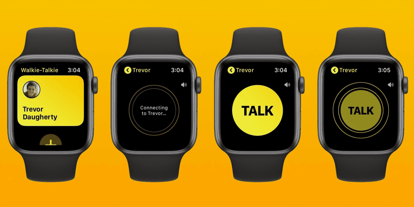 Apple wyłącza funkcję Walkie Talkie w Apple Watch polecane, ciekawostki walkie talkie, błąd walkie talkie, Apple  Apple znalazło dość poważną lukę w Walkie Talkie w inteligentnym zegarku, która umożliwiała podsłuchiwanie iPhone?a bez zgody właściciela.
 walkie1