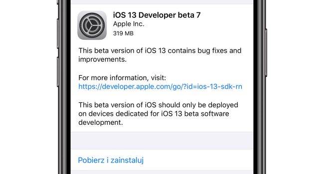 iPadOS 13 / iOS 13 beta 7 - nasza lista zmian polecane, ciekawostki zmiany, Update, lista zmian, iOS 13 beta 7, co nowego w iOS 13 beta 7, co nowego, Apple, Aktualizacja  Na ten wpis czekało zapewne wielu z Was. Właśnie Apple udostępniło deweloperom siódme już bety iOS 13. Co zostało zmienione? iOS13b7 650x350