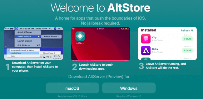 AltStore to nowa alternatywa dla App Store polecane, ciekawostki iPhone, App Store, AltStore  Apple jest niezwykle wymagające w kwestii udostępniania aplikacji w App Store. Użytkownicy nie mogą wydawać poprzez sklep emulatorów starszych konsol, klientów torrent i wielu innych aplikacji. AltStore 650x318
