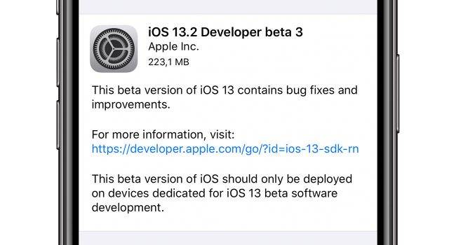 Trzecia beta iOS 13.2 oraz iPadOS 13.2 dostępna do pobrania dla deweloperów polecane, ciekawostki zmiany, Update, lista zmian, iPadOS 13.2 beta 3, iOS 13.2 beta 3, co nowego, Apple, Aktualizacja  Od czasu udostępnienia drugiej bety iOS 13.2 / iPadOS 13.2 minął niecały tydzień, więc zgodnie z tradycją Apple udostępniło właśnie deweloperom trzecią betę najnowszej testowej wersji iOS oraz iPadOS. iOS132beta3 650x350