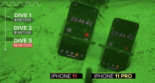 CNET przetestował wodoodporność iPhone 11 i iPhone 11 Pro polecane, ciekawostki Wideo, test wodoodporności, iPhone 11  Reporterzy CNET przeprowadzili serię testów w których sprawdzili czy tegoroczne iPhone?y są faktycznie wodoodporne tak jak mówiło o tym Apple podczas prezentacji. test 650x350