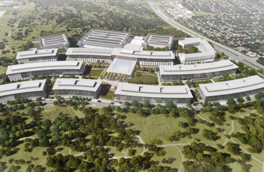 Apple zbuduje nowy kampus w USA za 1 miliard dolarów polecane, ciekawostki kampus, Austin, Apple  Apple ogłosiło dzisiaj rozpoczęcie budowy nowego kampusu w Austin w Teksasie. Główna siedziba będzie się składać z kilku budynków zlokalizowanych na powierzchni 53,8 ha. Apple Austin Campus 1120192112 536x350